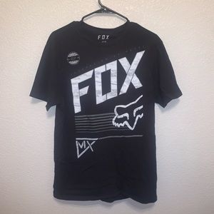 Fox Racing Black Tee Medium